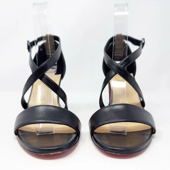 Christian Louboutin Loubi Bee 85 Sandals Heels - Picture 4 of 13